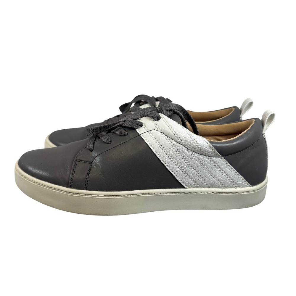 Journee Collection Men's Gray White Low-Top Casual Sneakers Size‎ 12